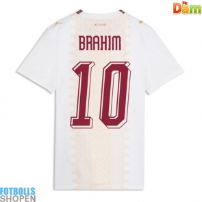 Billiga Marocko Brahim Diaz #10 Bortatröja Dam VM 2026 Kortärmad